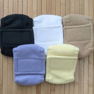 Male Dog Puppy Belly Bands Diapers, Set of 5, Super Soft Fleece, NEW, Size Small